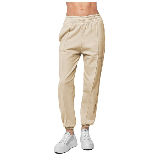 Hinnominate Beige Baumwoll-Jogginghose für Damen