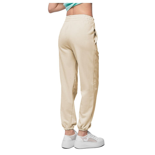 Hinnominate Beige Baumwoll-Jogginghose für Damen
