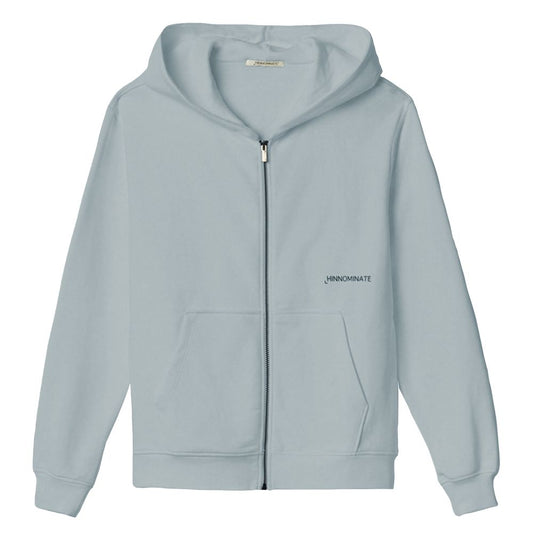 Hinnominate Grauer Baumwoll-Hoodie für Damen