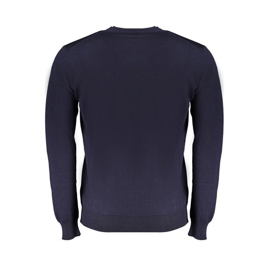 Harmont & Blaine Blue Wool Sweater