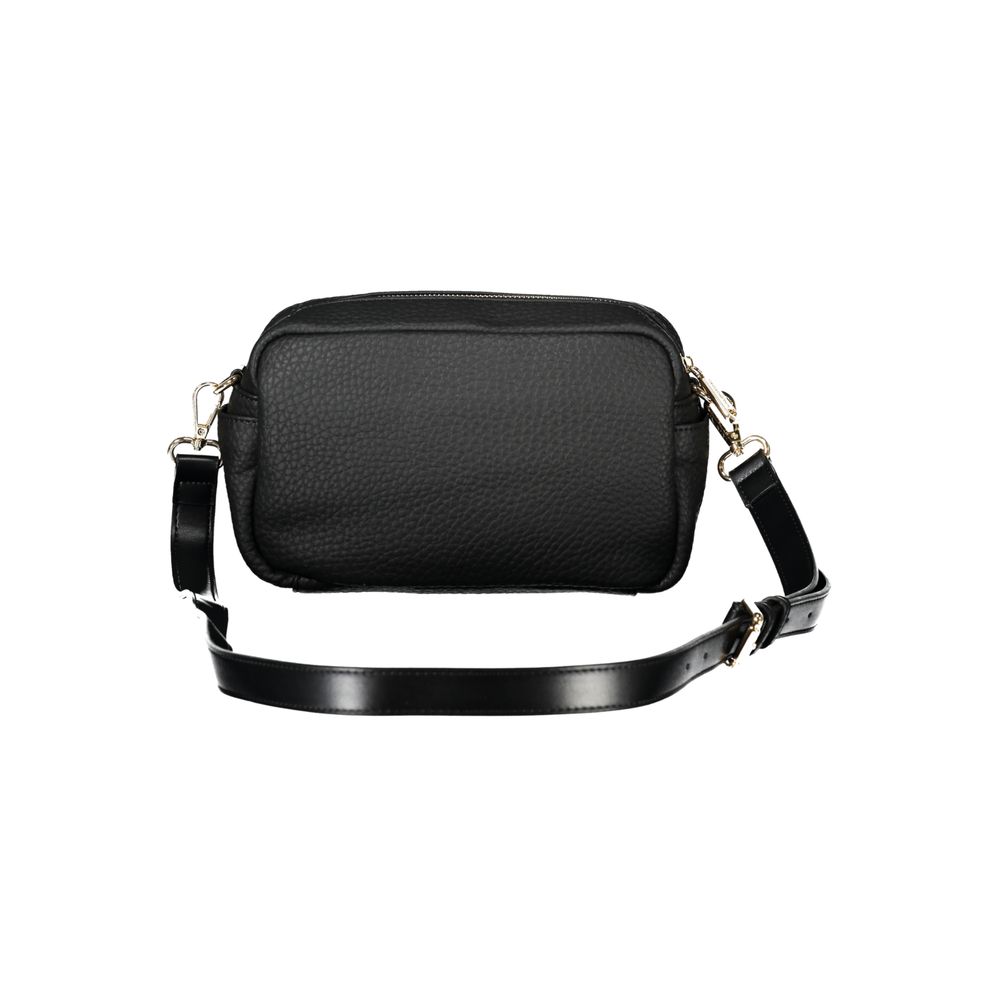 Mario Valentino Schwarze Polyethylen-Handtasche
