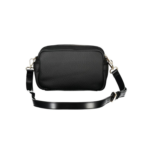 Mario Valentino Schwarze Polyethylen-Handtasche