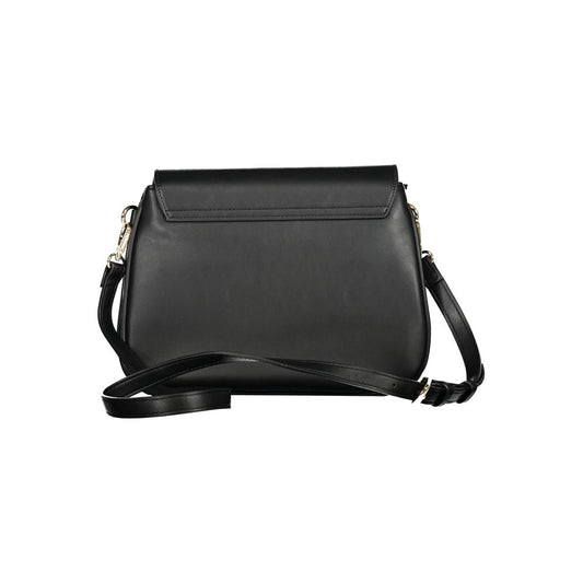 Mario Valentino Schwarze Polyethylen-Handtasche