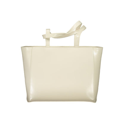 Mario Valentino Beige Polyethylen Handtasche