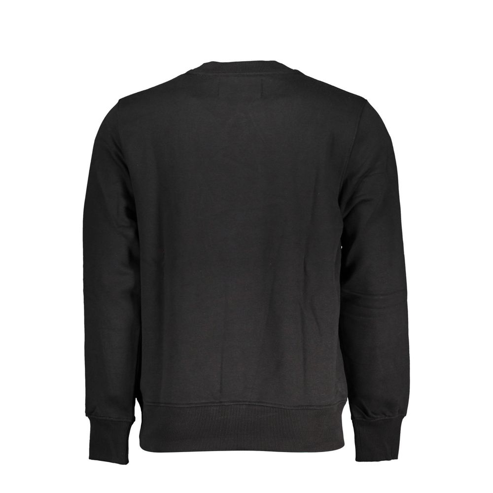 Calvin Klein Herrenpullover aus schwarzer Baumwolle