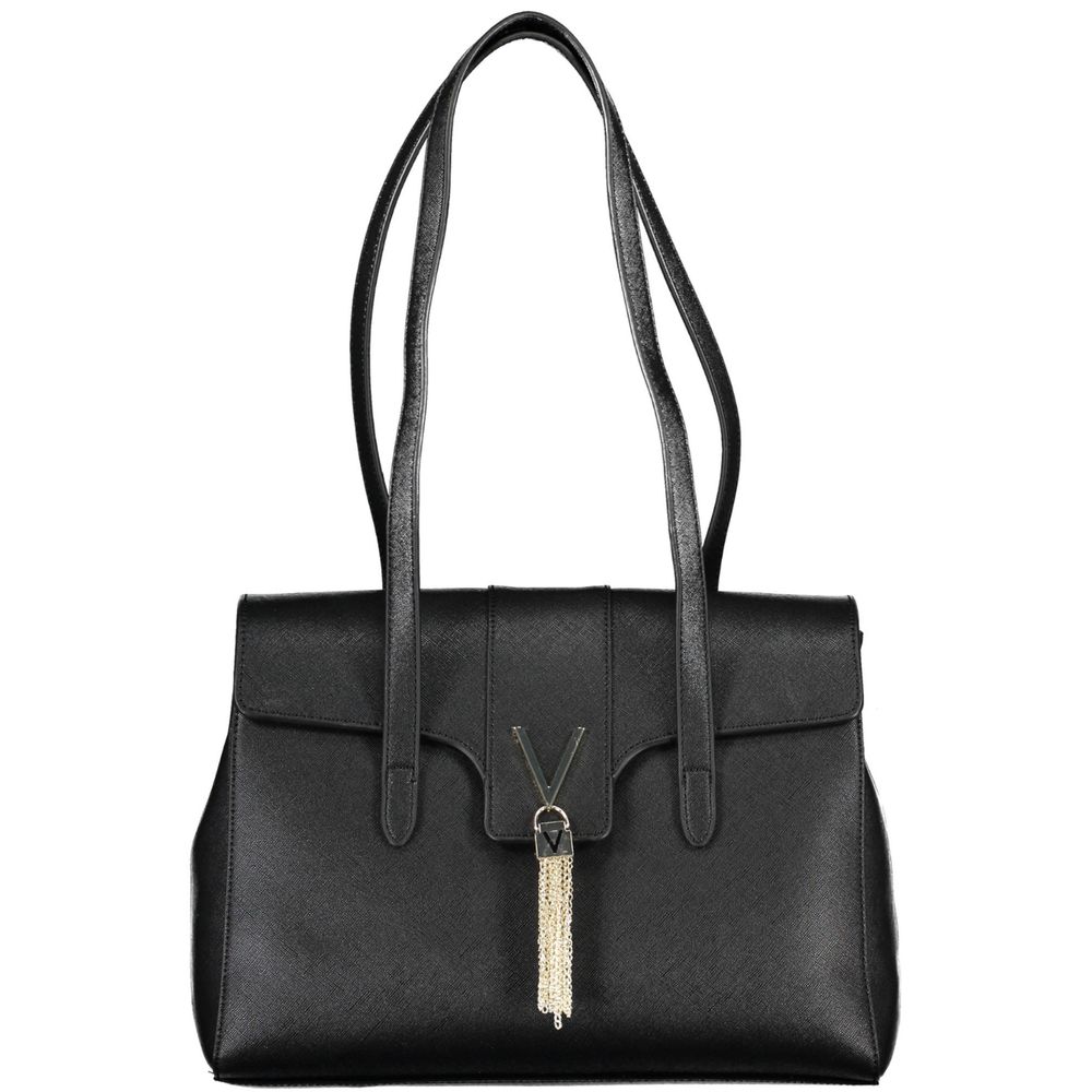 Mario Valentino Schwarze Polyethylen-Handtasche
