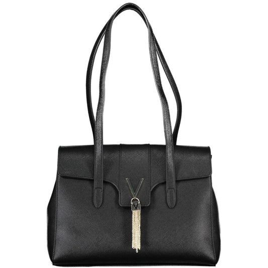 Mario Valentino Schwarze Polyethylen-Handtasche