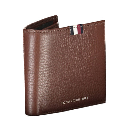 Tommy Hilfiger – Braune Lederbrieftasche