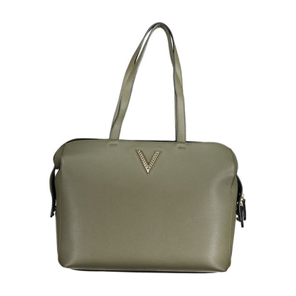 Mario Valentino Grüne Polyethylen-Handtasche