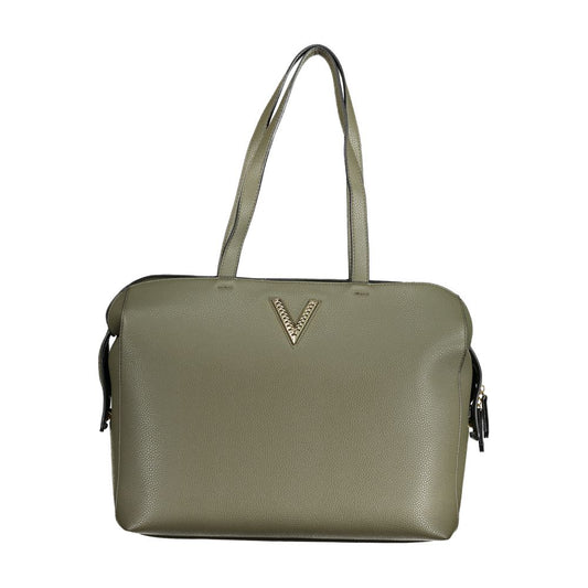 Mario Valentino Grüne Polyethylen-Handtasche