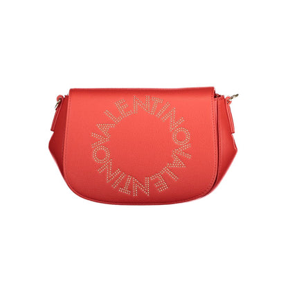 Mario Valentino Rote Polyethylen-Handtasche