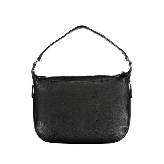 Mario Valentino Schwarze Polyethylen-Handtasche
