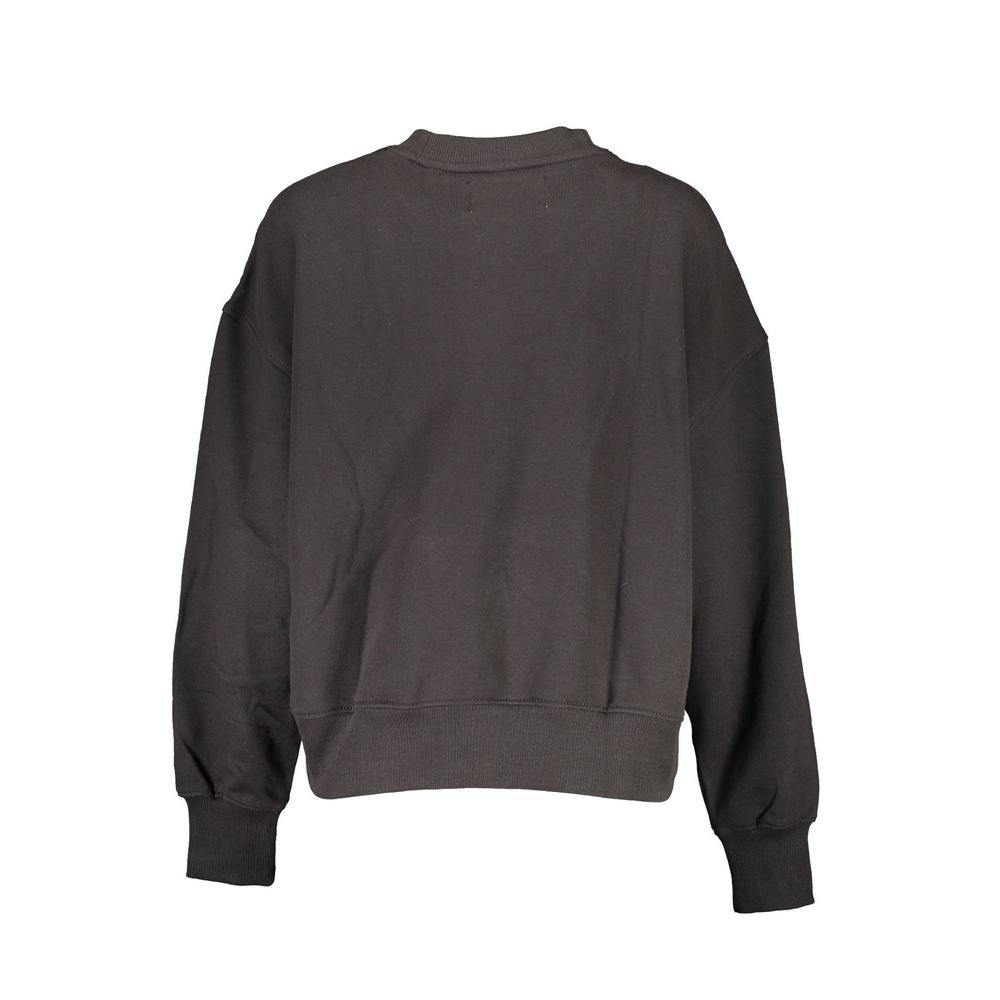 Calvin Klein Damenpullover aus schwarzer Baumwolle