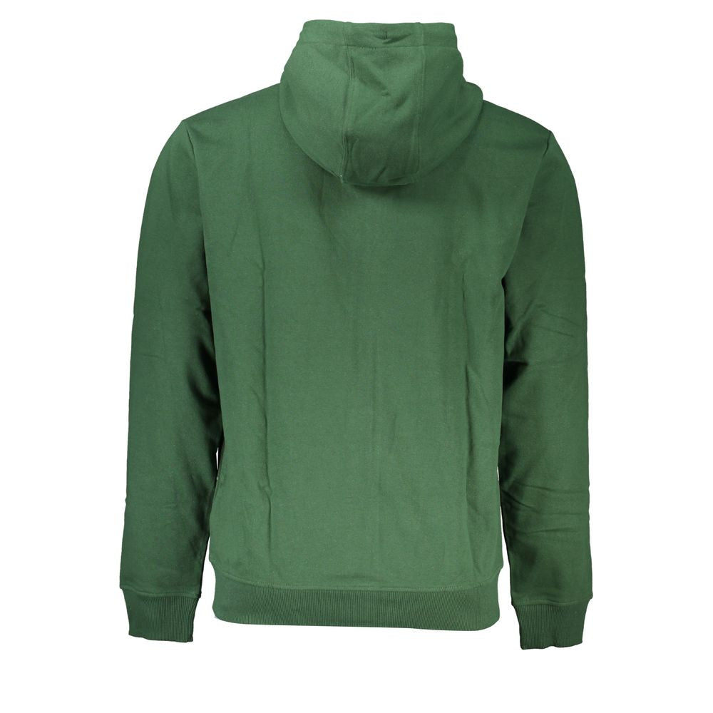 Tommy Hilfiger Grüner Baumwollpullover für Herren mit Kapuze