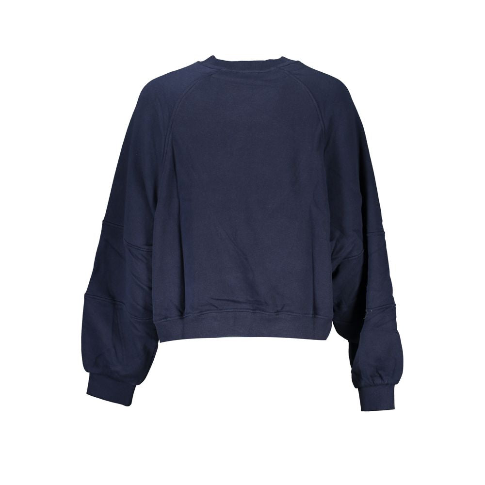 Tommy Hilfiger – Blauer Baumwollpullover für Damen
