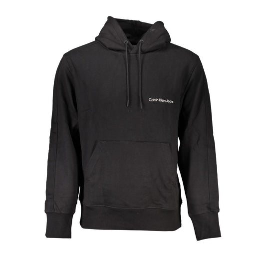 Calvin Klein Herrenpullover aus schwarzer Baumwolle
