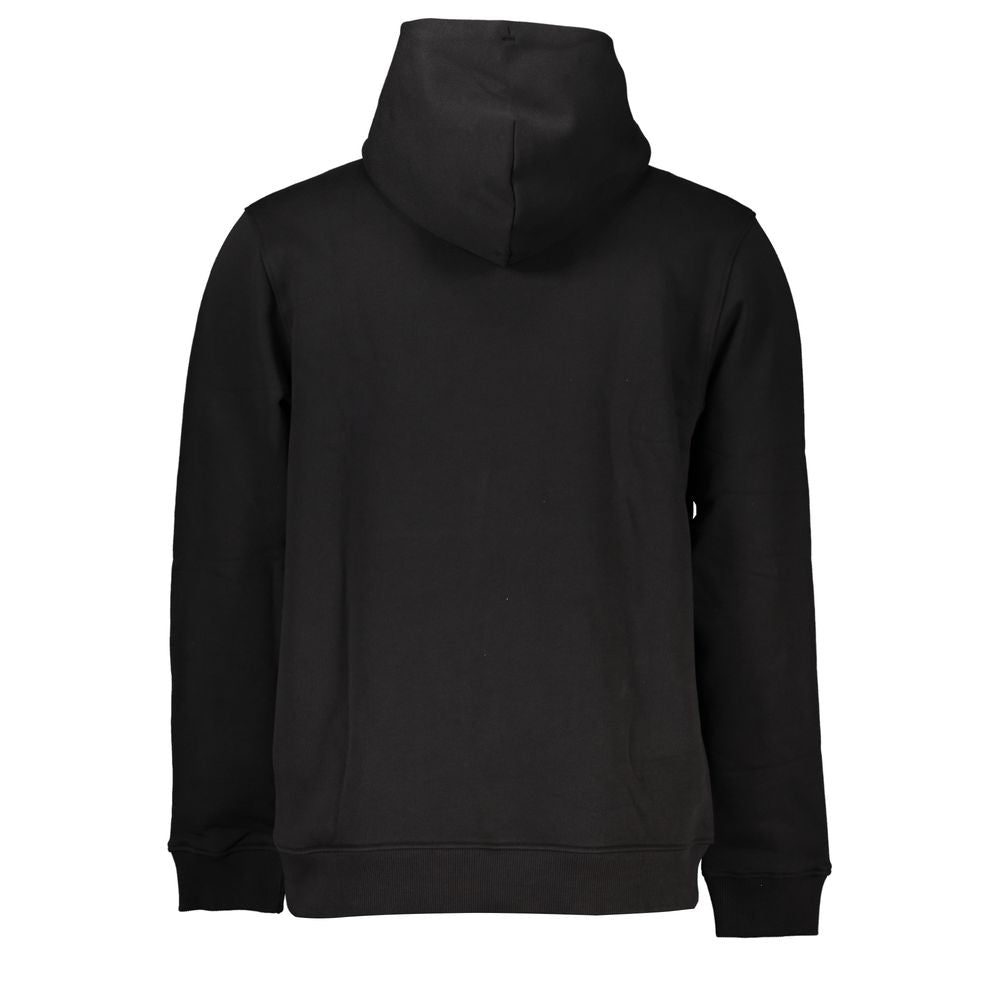 Tommy Hilfiger Schwarzer Baumwollpullover für Herren mit Kapuze