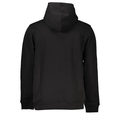 Tommy Hilfiger Schwarzer Baumwollpullover für Herren mit Kapuze