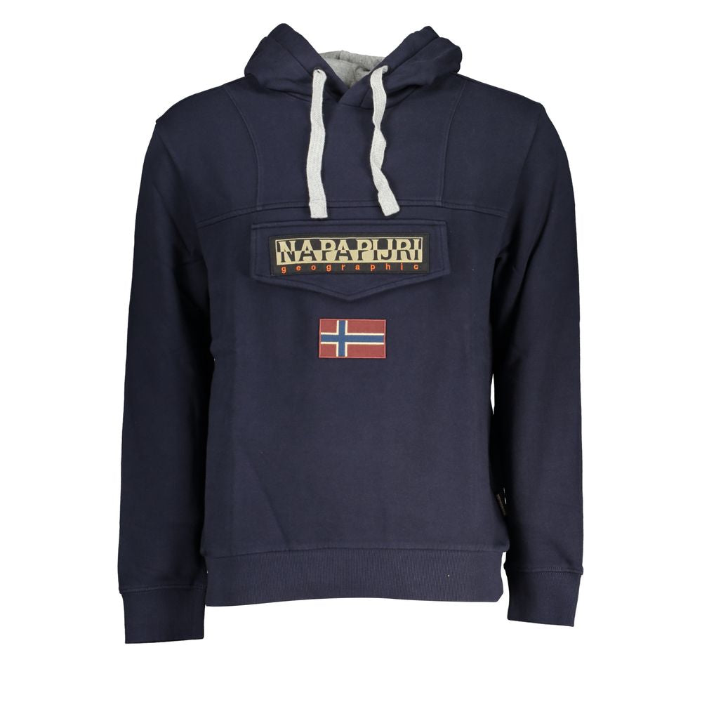 Napapijri Blauer Baumwollpullover für Herren