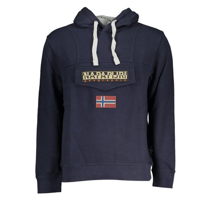 Napapijri Blauer Baumwollpullover für Herren