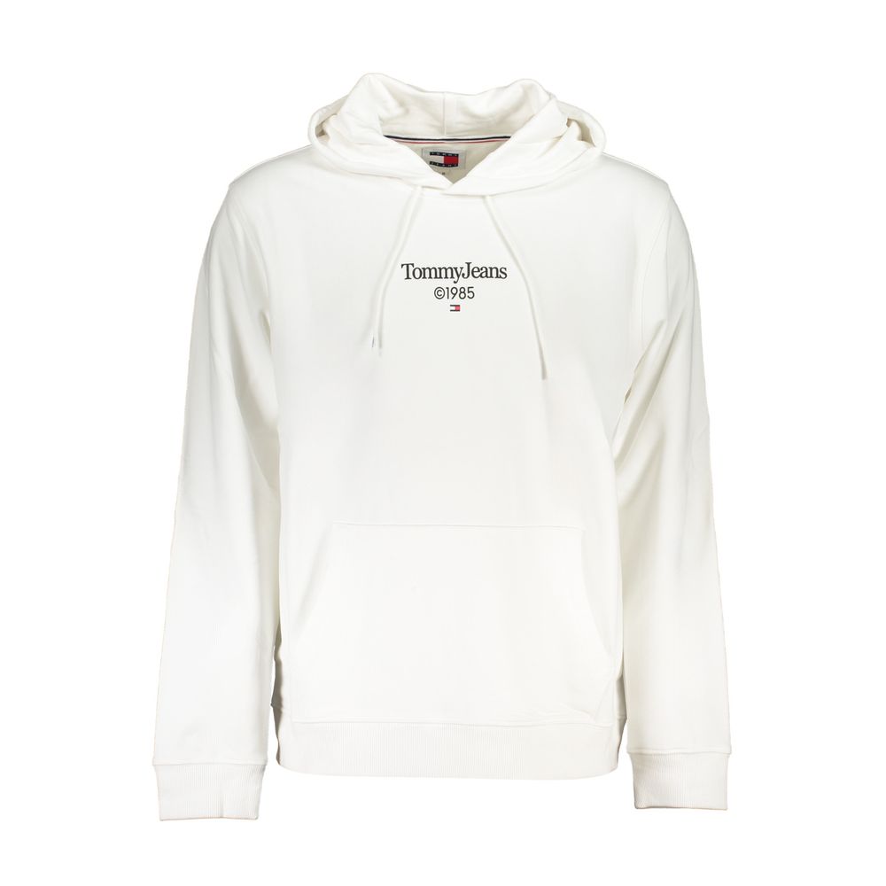 Tommy Hilfiger – Weißer Baumwollpullover für Herren