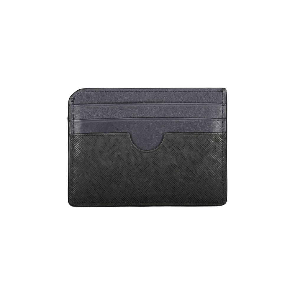 Tommy Hilfiger – Schwarze Lederbrieftasche