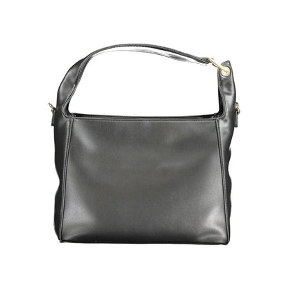 Mario Valentino Schwarze Polyethylen-Handtasche
