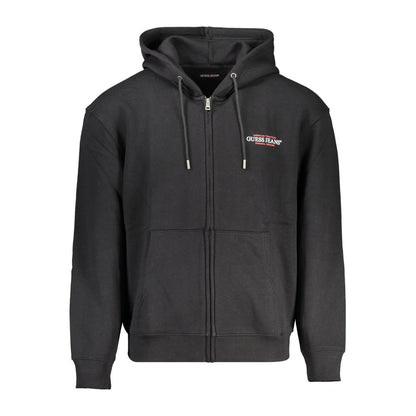 Guess Jeans Schwarzer Baumwollpullover für Herren