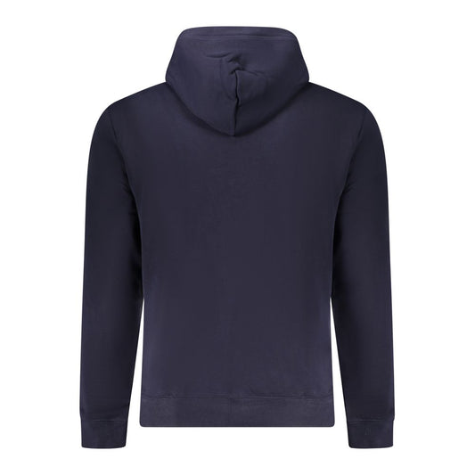Napapijri Blue Cotton Men Sweater