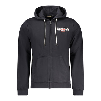 Napapijri Schwarzer Baumwollpullover für Herren