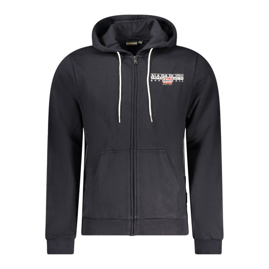 Napapijri Schwarzer Baumwollpullover für Herren