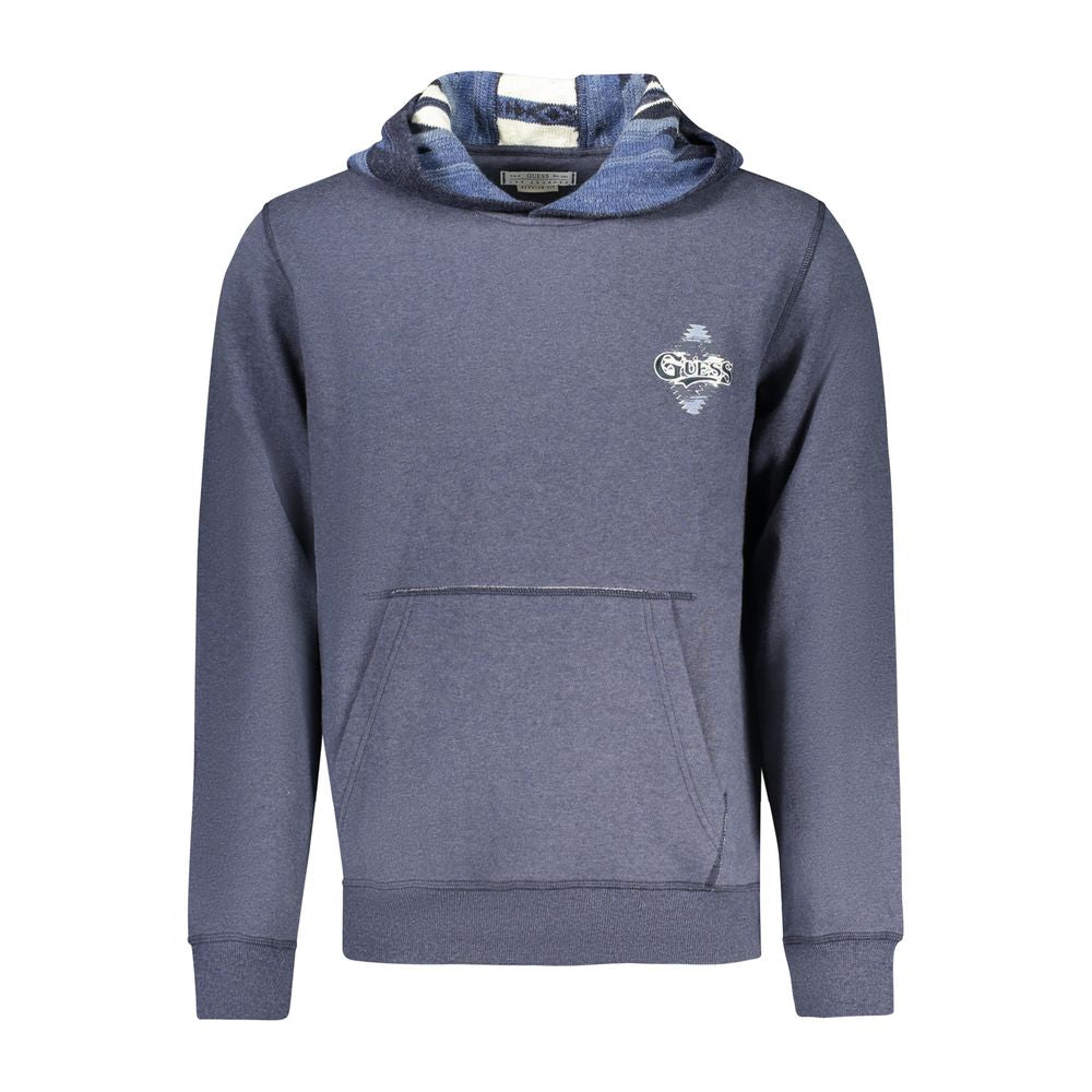 Guess Jeans Blauer Baumwollpullover für Herren