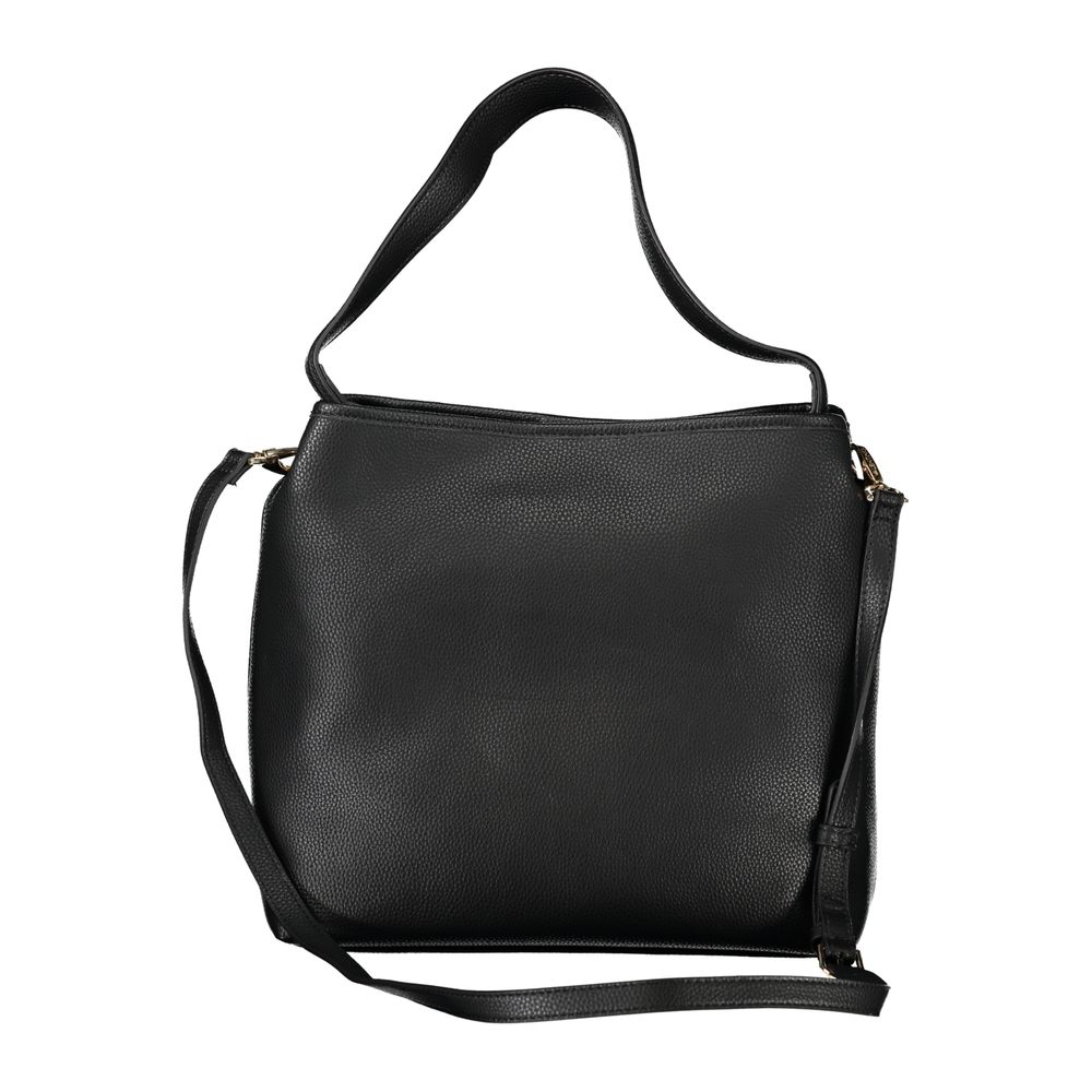 Mario Valentino Schwarze Polyethylen-Handtasche
