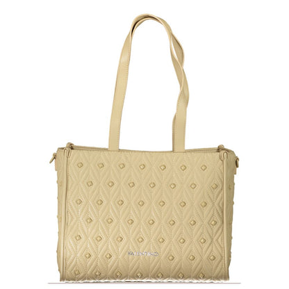 Mario Valentino Beige Polyester Handtasche