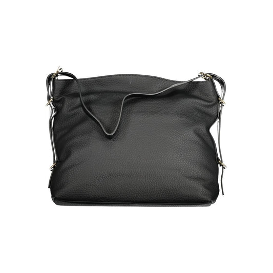 Mario Valentino Schwarze Polyethylen-Handtasche