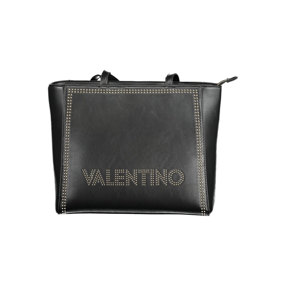 Mario Valentino Schwarze Polyethylen-Handtasche