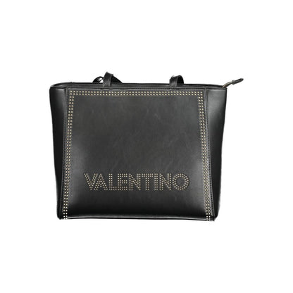 Mario Valentino Schwarze Polyethylen-Handtasche