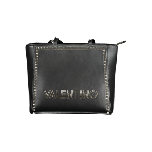 Mario Valentino Schwarze Polyethylen-Handtasche