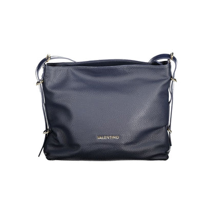 Mario Valentino Blaue Polyethylen-Handtasche
