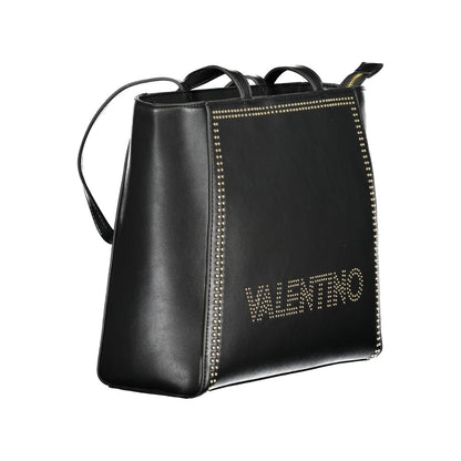 Mario Valentino Schwarze Polyethylen-Handtasche