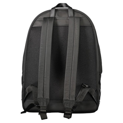 Tommy Hilfiger – Schwarzer Polyester-Rucksack