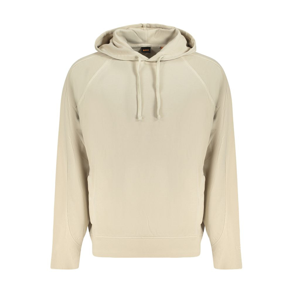 Hugo Boss Beige Baumwolle Herren Hoodie