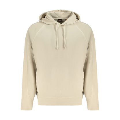 Hugo Boss Beige Baumwolle Herren Hoodie