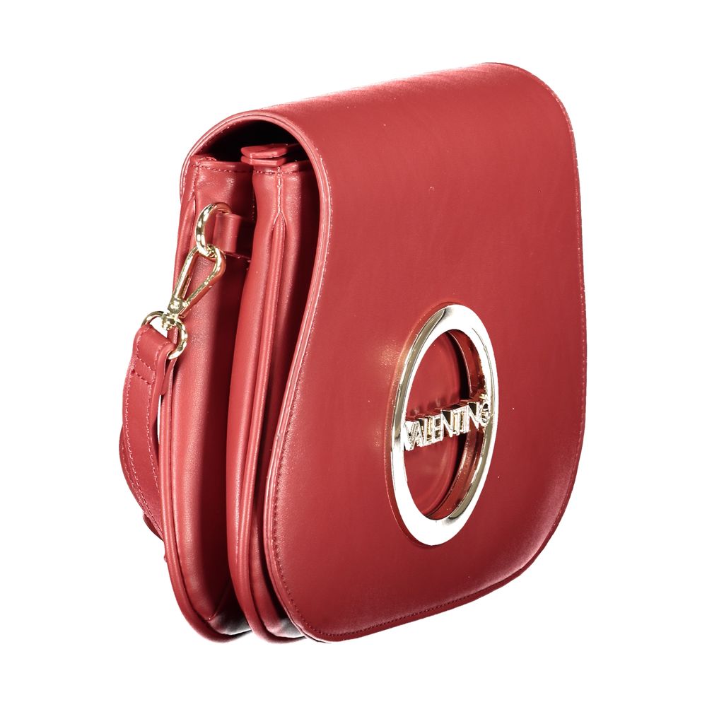 Mario Valentino Rote Polyethylen-Handtasche