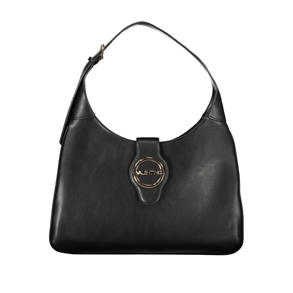 Mario Valentino Schwarze Polyethylen-Handtasche