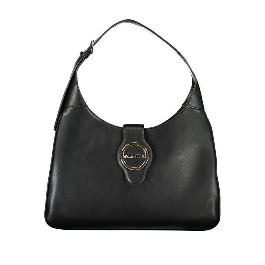 Mario Valentino Schwarze Polyethylen-Handtasche