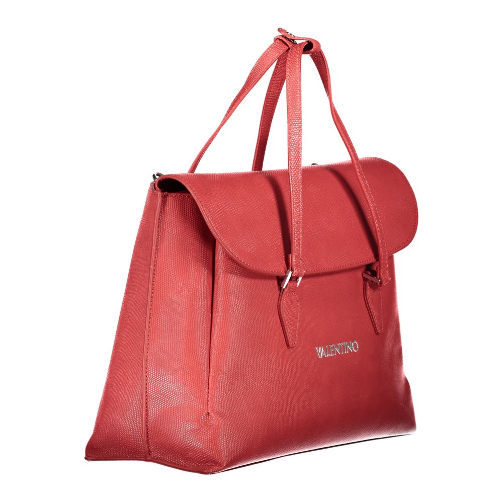 Mario Valentino Rote Polyethylen-Handtasche
