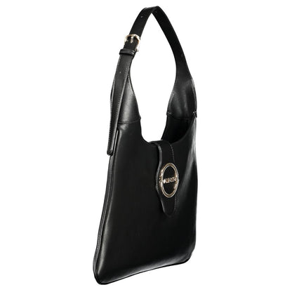 Mario Valentino Schwarze Polyethylen-Handtasche