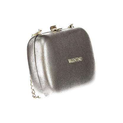 Mario Valentino Graue Polyethylen-Handtasche