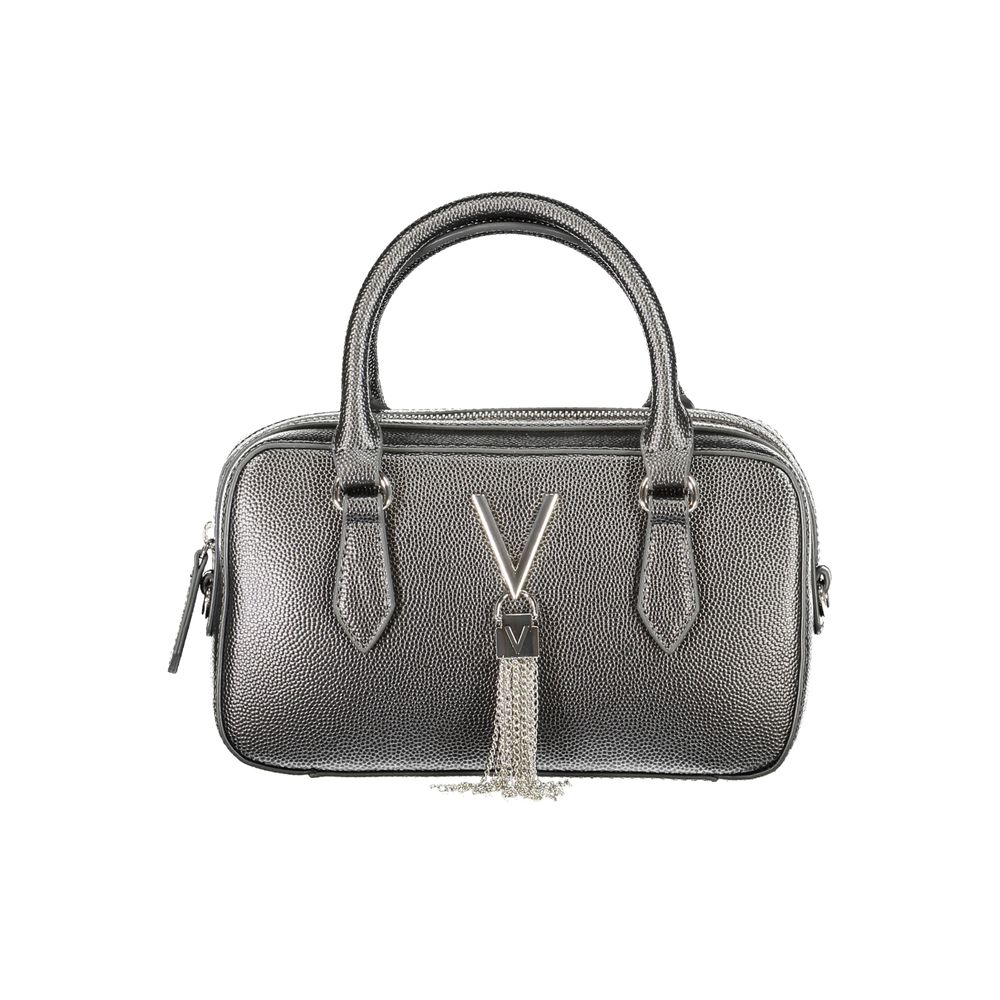 Mario Valentino Graue Polyethylen-Handtasche